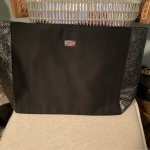 Elegant Black and Silver Bag